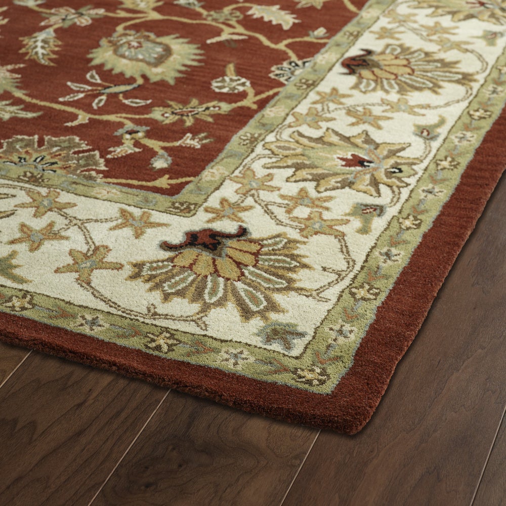 TAJ COLLECTION Chocolate Area Soft Rug