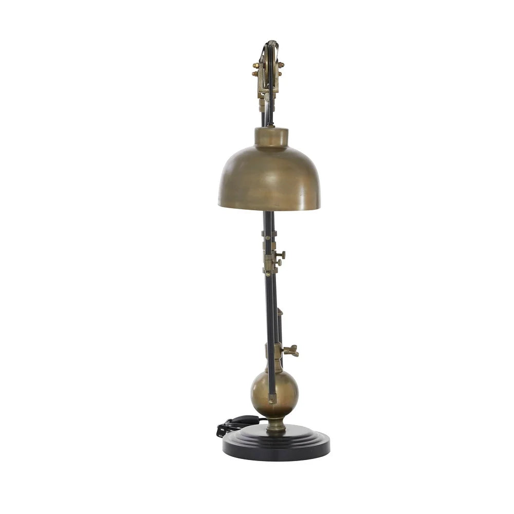 Black Metal Industrial Table Lamp 31 x 9 x 18 - 9 x 18 x 31