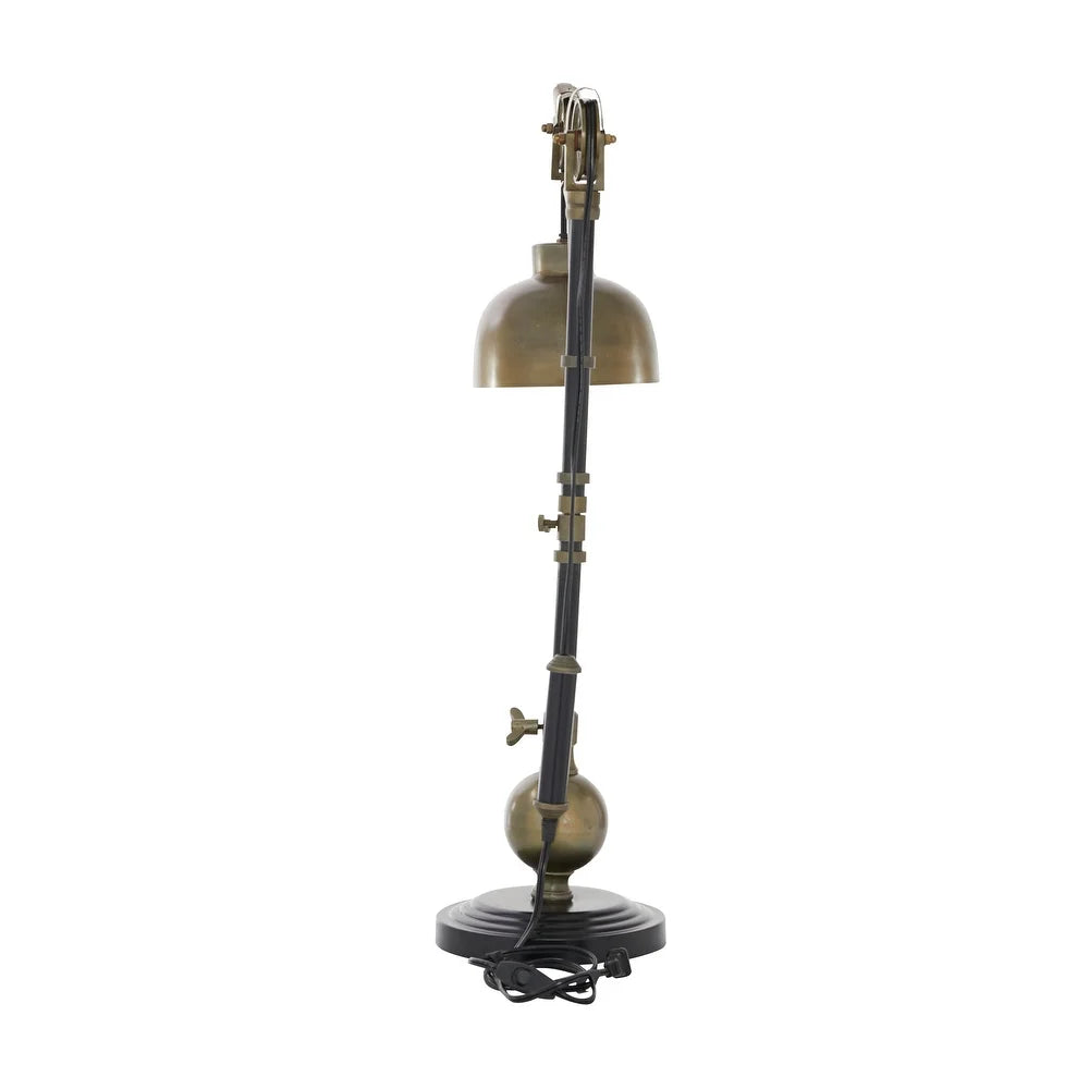 Black Metal Industrial Table Lamp 31 x 9 x 18 - 9 x 18 x 31