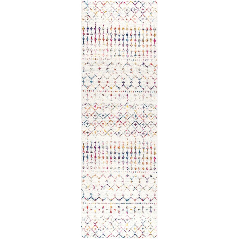 Trellis Light Multi Soft Area Rugs