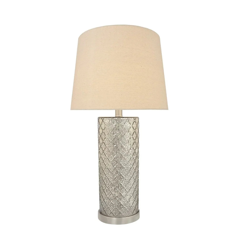 Aspen Creative 28.5" Mercury Glass Table Lamp