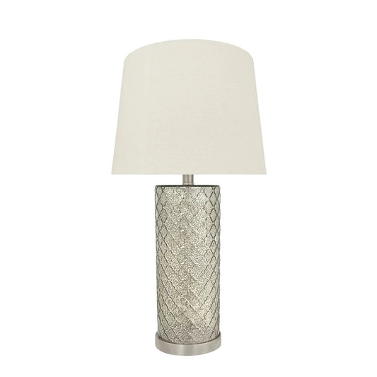 Aspen Creative 28.5" Mercury Glass Table Lamp