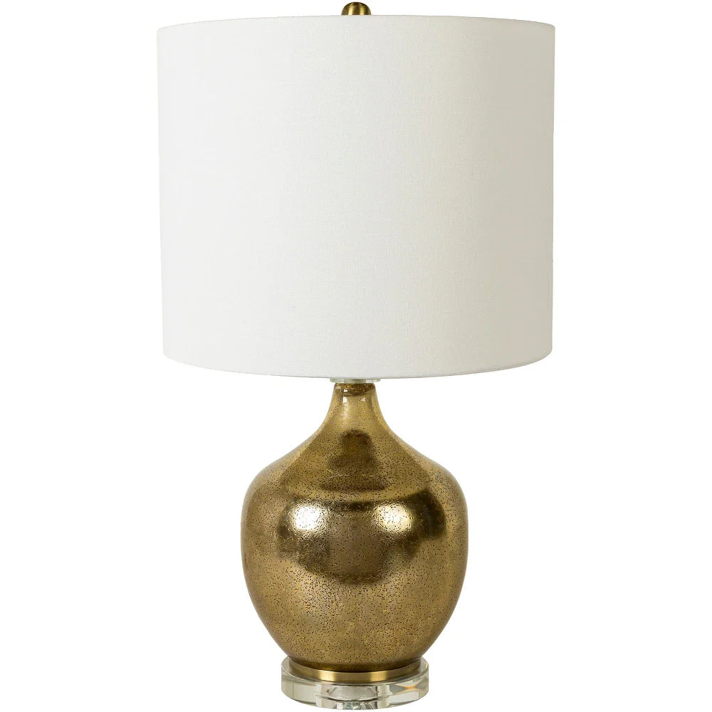 Auren Glam Shiny Table Lamp - 27"H x 15"W x 15"D