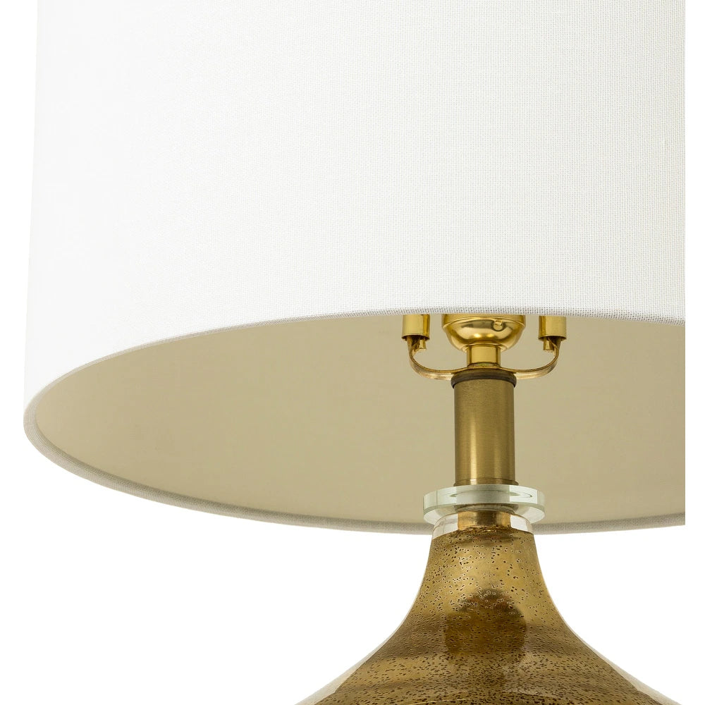 Auren Glam Shiny Table Lamp - 27"H x 15"W x 15"D