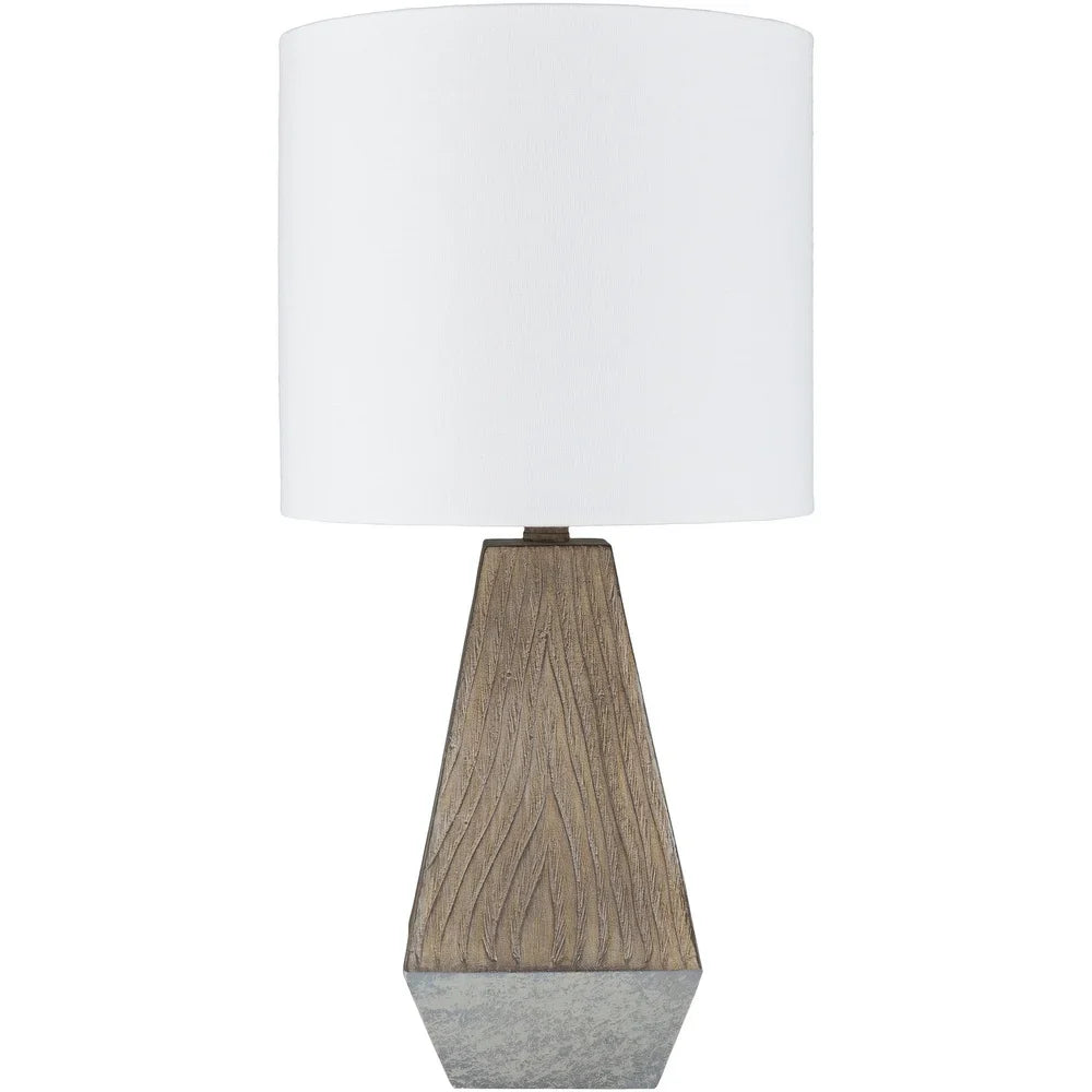 Aviram Distressed Farmhouse Table Lamp