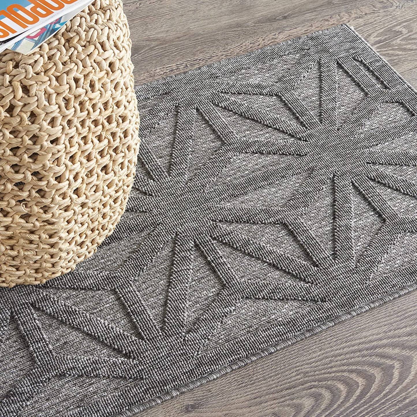 Palamos Dark Grey Soft Area Rug