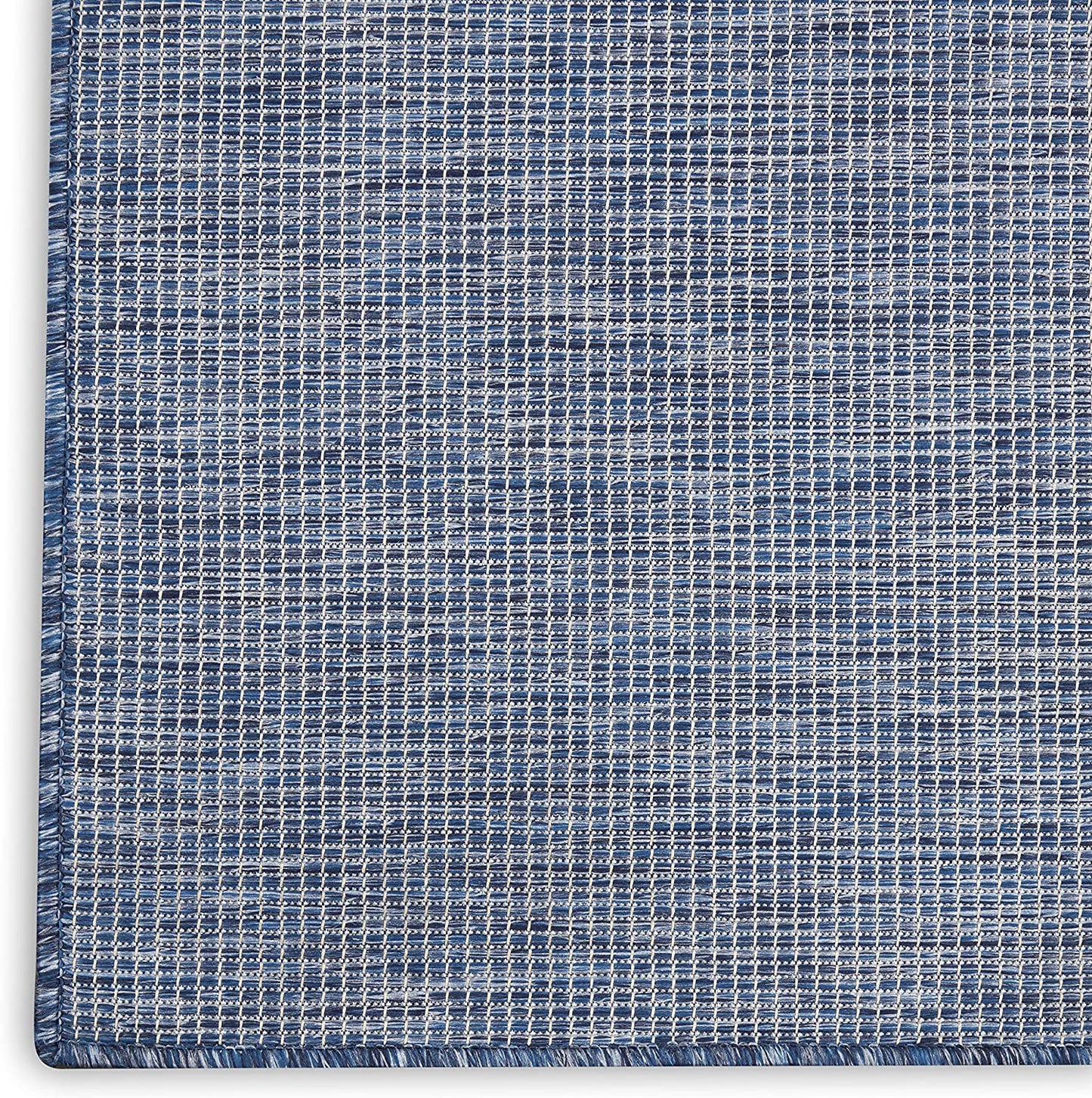 Positano Flat-Weave Indoor/Outdoor Navy Blue Area Rug