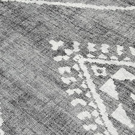 Non-Shed - Eco-Friendly, Machine Washable Rug - Stain Resistant, Made from Premium Recycled Fibers - Abstract Contemporary - Blue, 2'6" x 6'