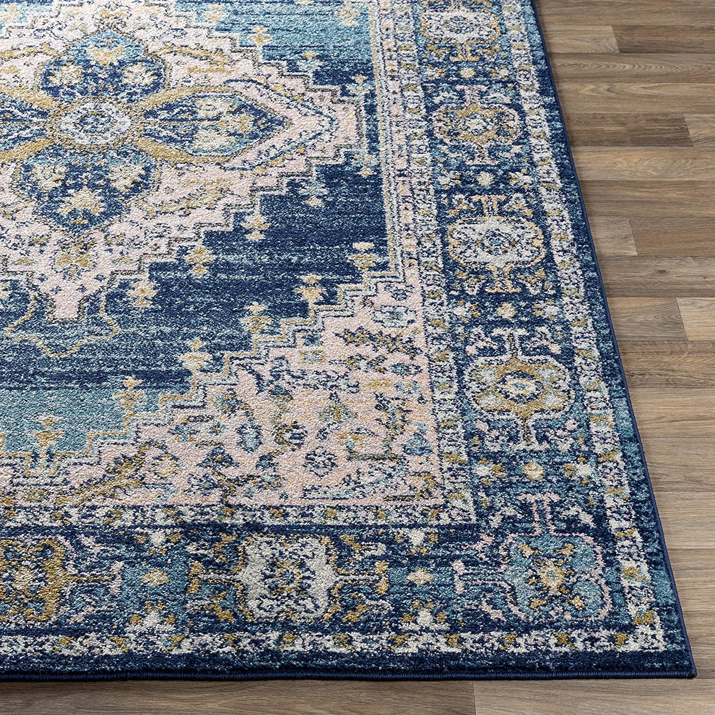 Soft Area Rug Blue