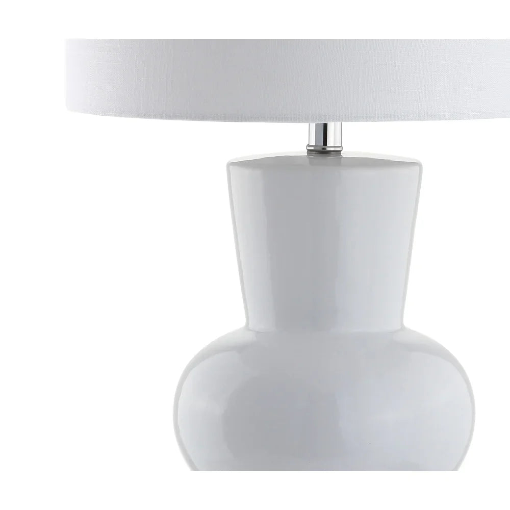 Baird 28.5" Ceramic LED Table Lamp, White