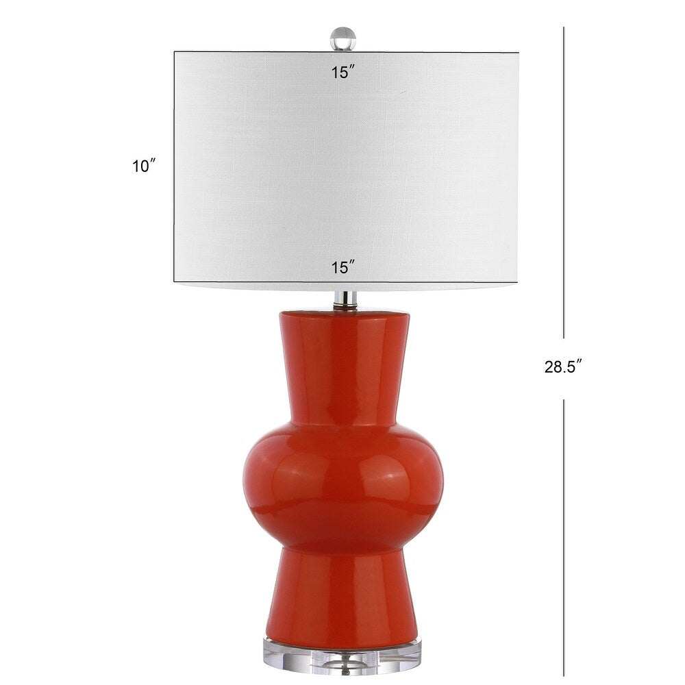 Baird 28.5" Ceramic LED Table Lamp, White