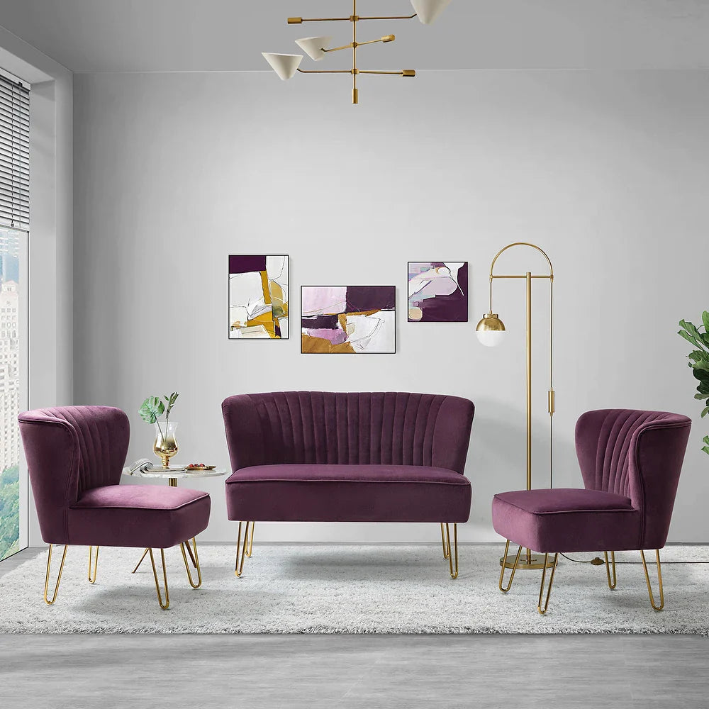 Barto 45" 3 Piece Living Room Set