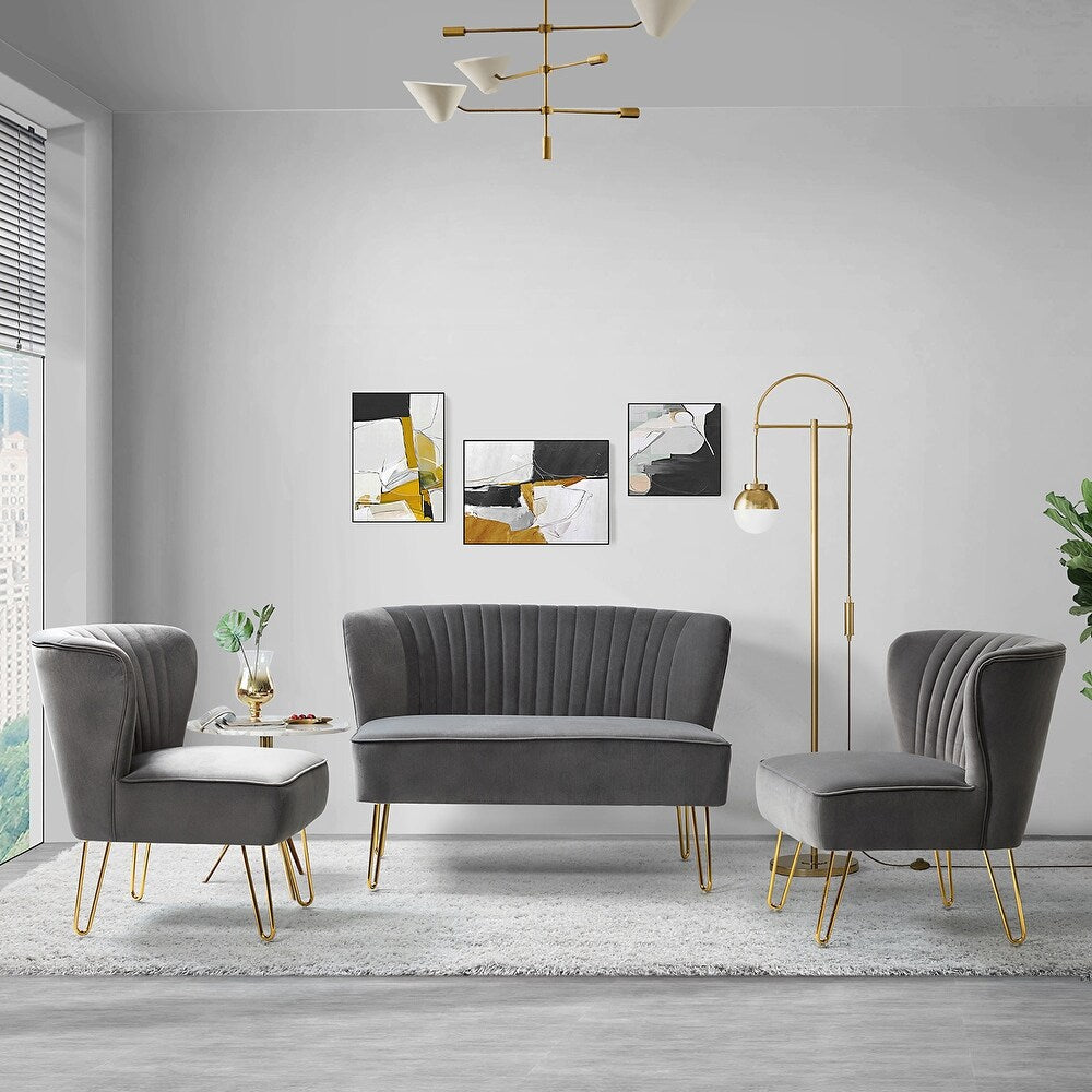 Barto 45" 3 Piece Living Room Set