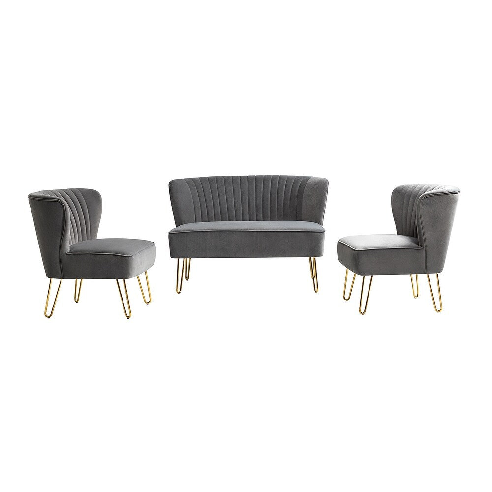 Barto 45" 3 Piece Living Room Set