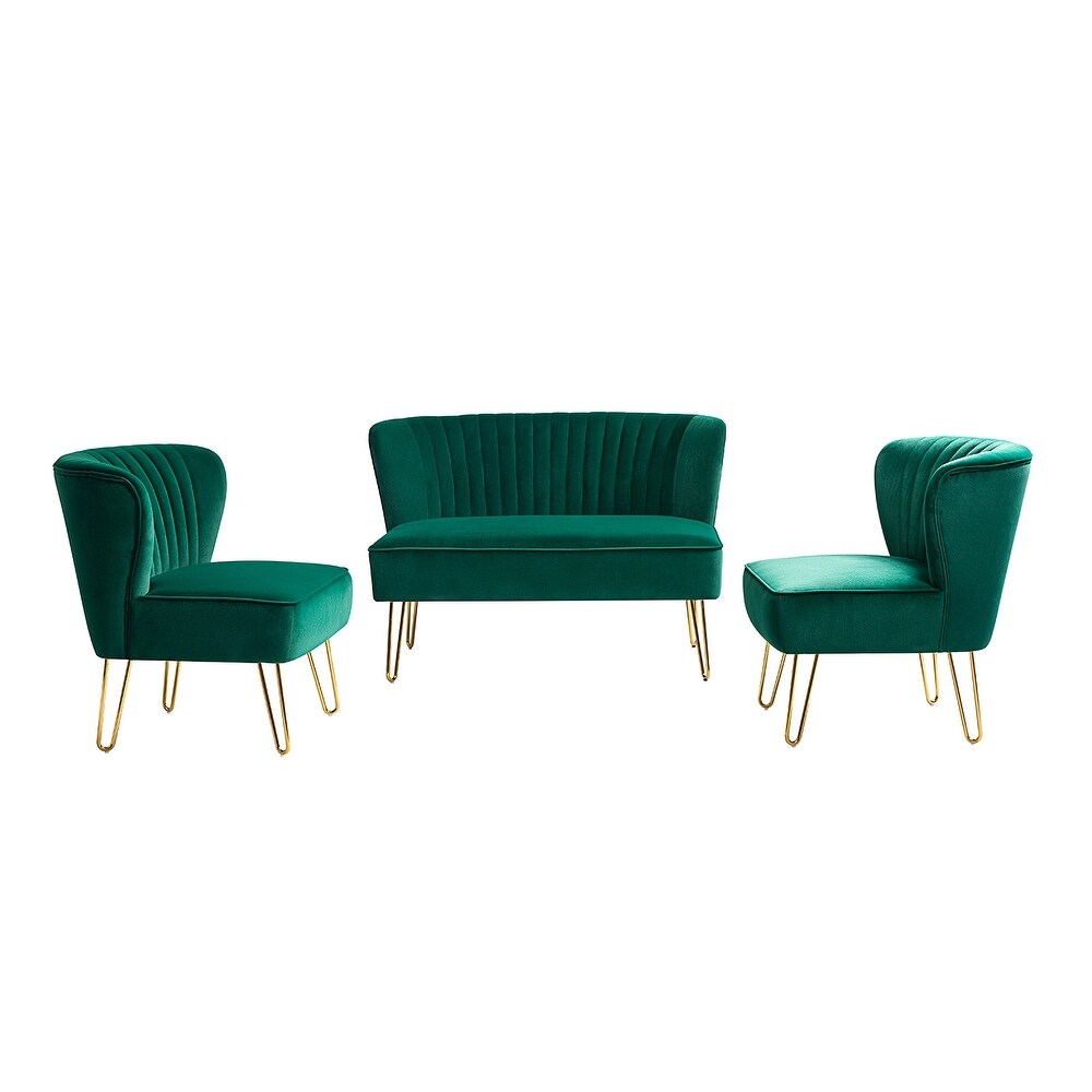 Barto 45" 3 Piece Living Room Set