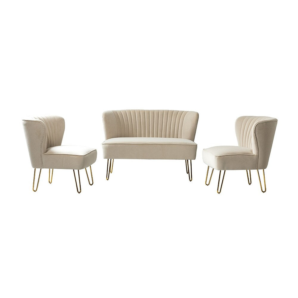 Barto 45" 3 Piece Living Room Set