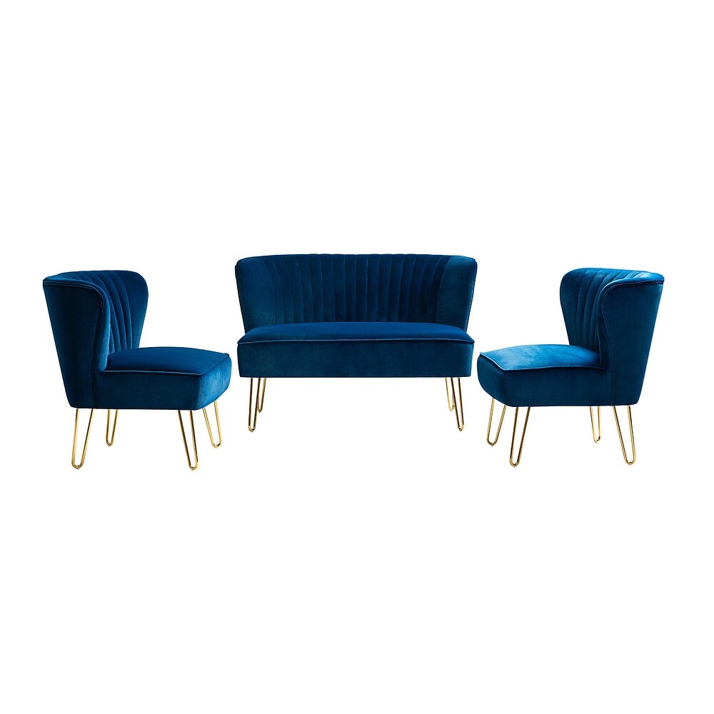 Barto 45" 3 Piece Living Room Set
