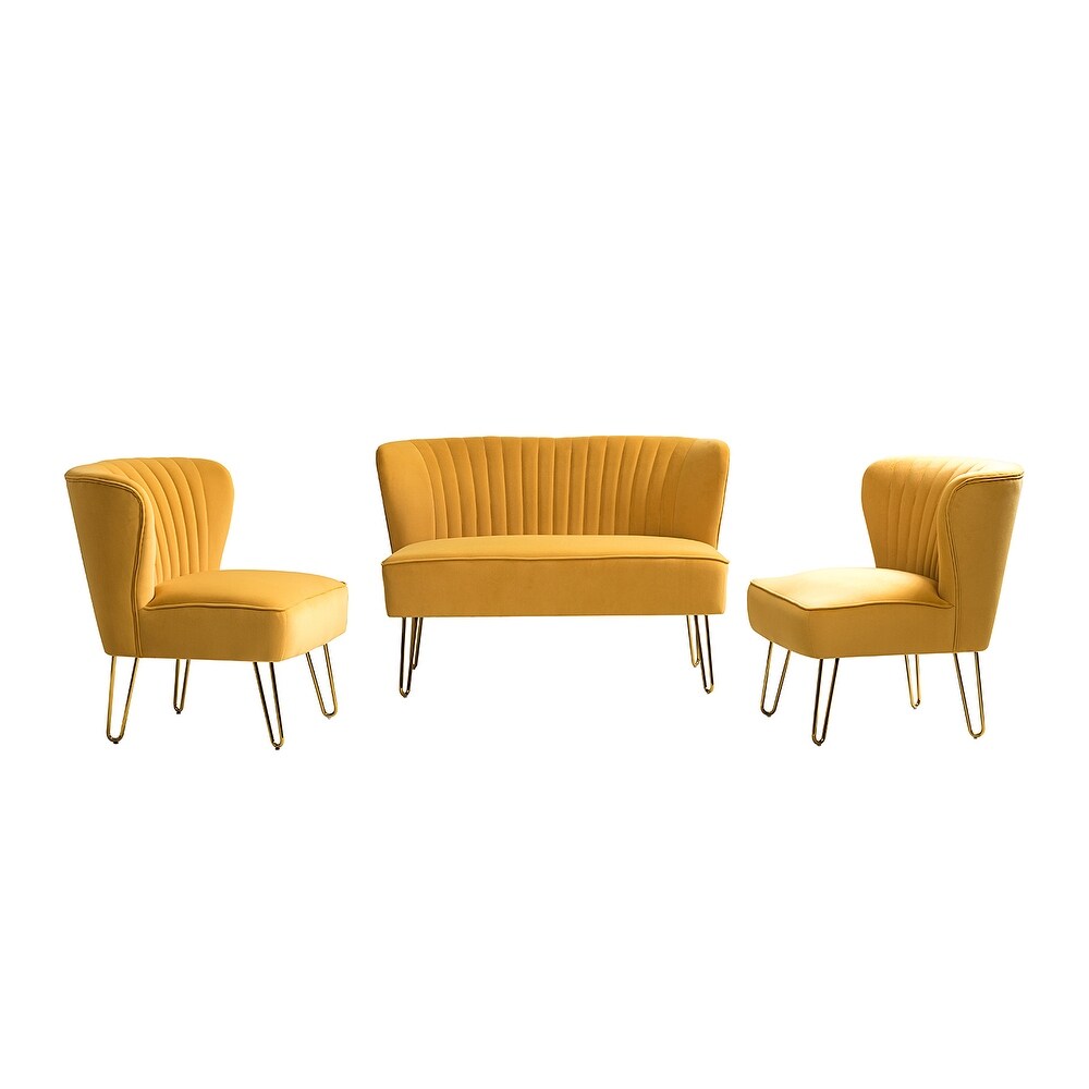Barto 45" 3 Piece Living Room Set