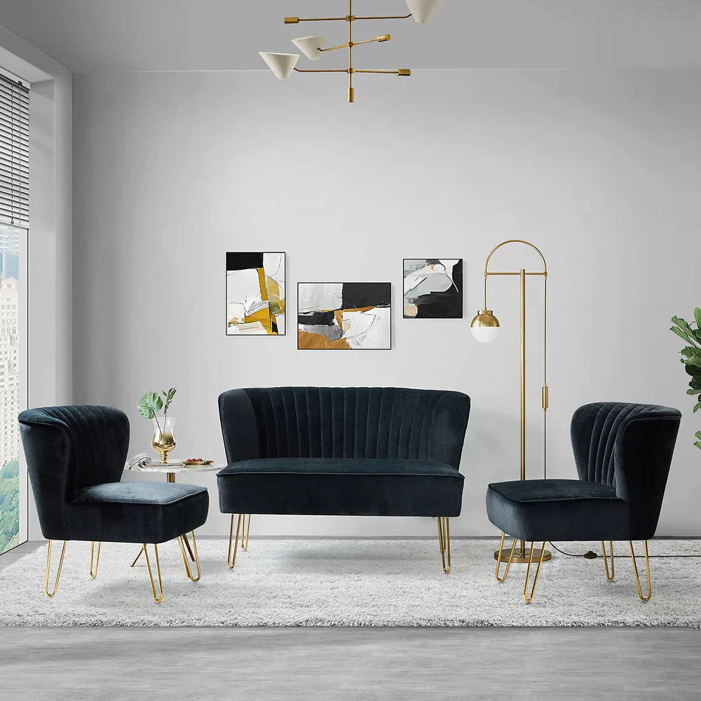 Barto 45" 3 Piece Living Room Set