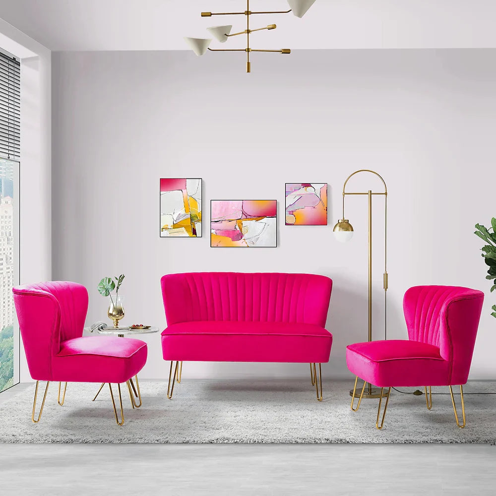 Barto 45" 3 Piece Living Room Set