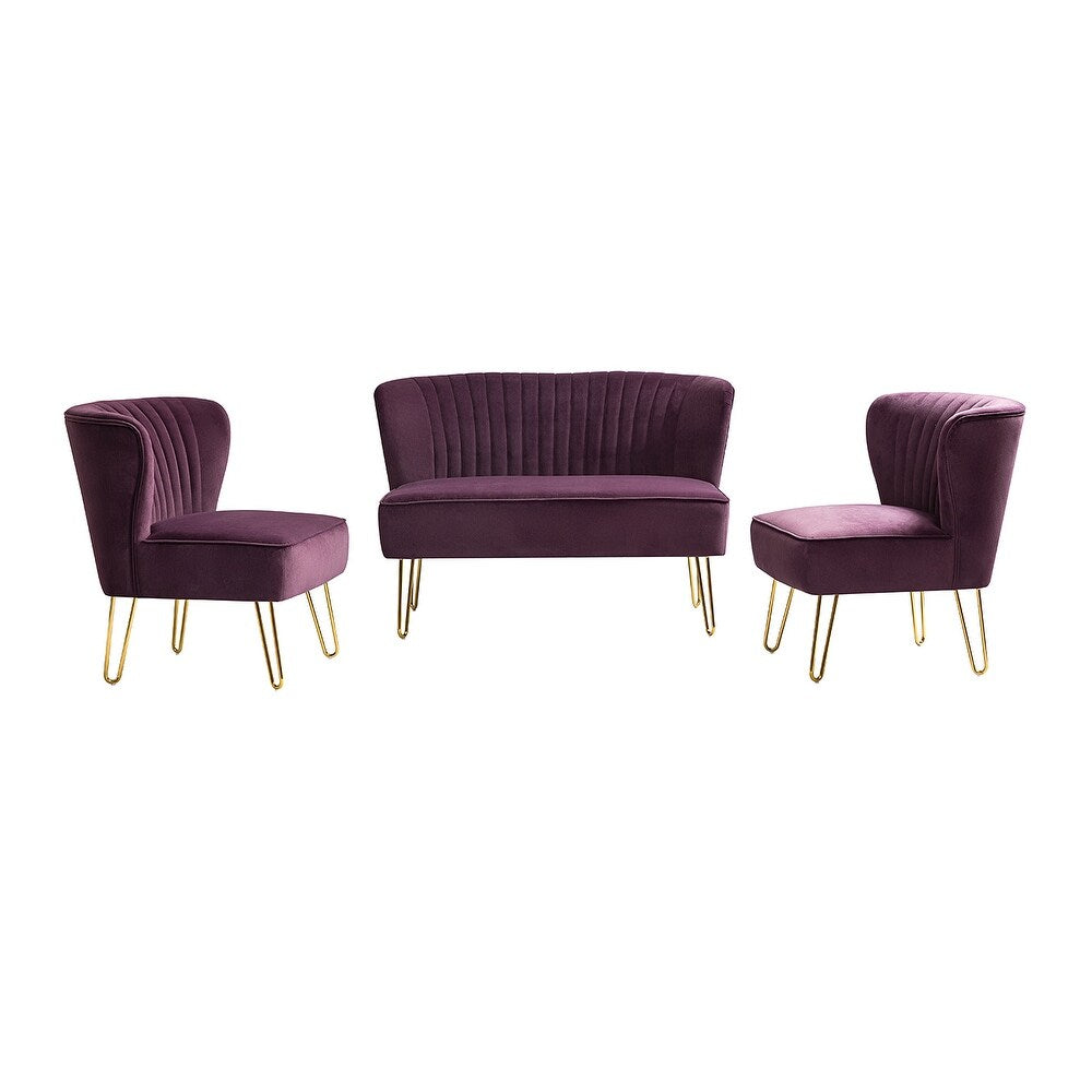 Barto 45" 3 Piece Living Room Set