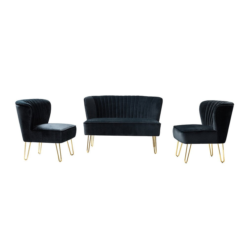 Barto 45" 3 Piece Living Room Set