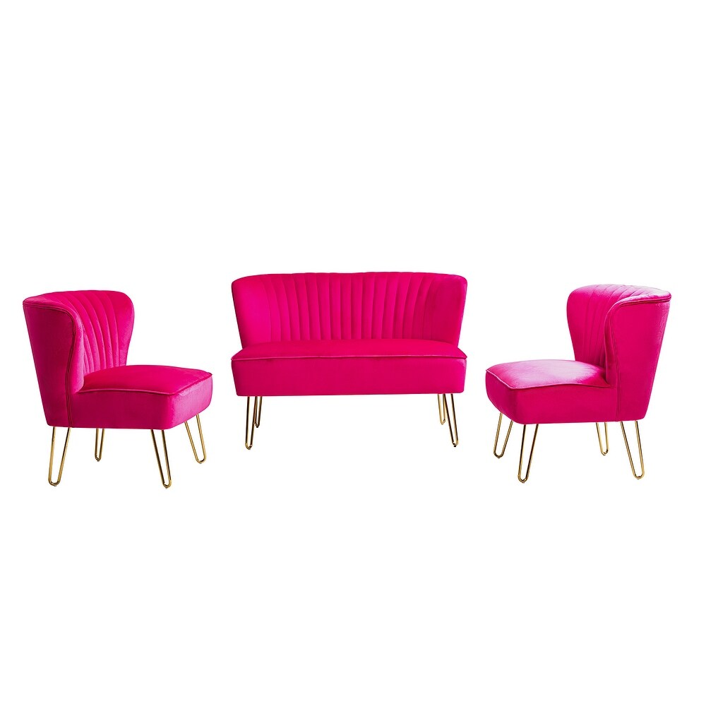Barto 45" 3 Piece Living Room Set