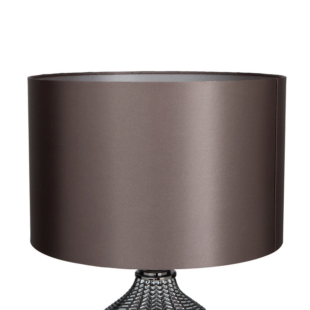 Black Transitional Table Lamp - 17 x 14 x 20