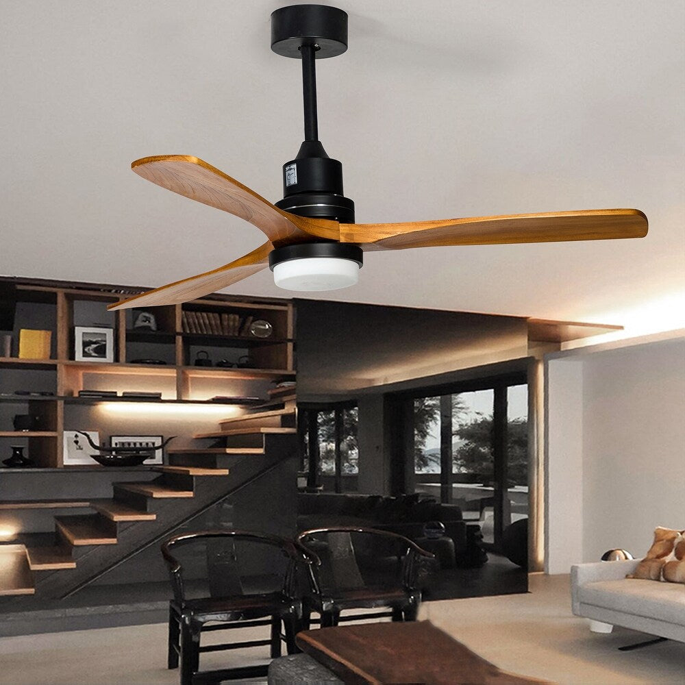 Brnn Multifunctional LED Light Ceiling Fans with Remote and Voice Control