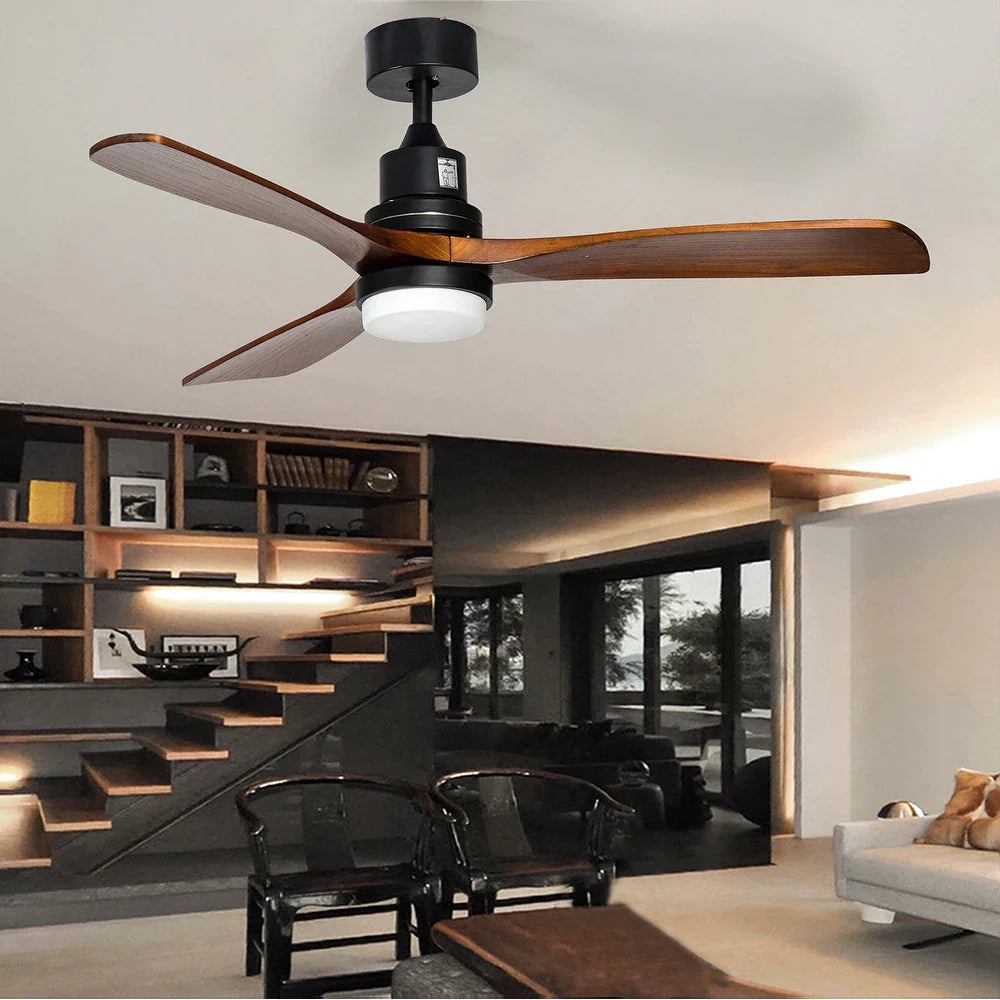 Brnn Multifunctional LED Light Ceiling Fans with Remote and Voice Control