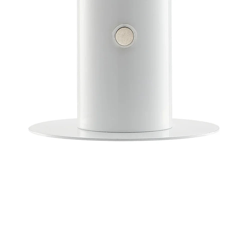Boletus 11" Contemporary Bohemian Rechargeable/Cordless Iron Integrated LED Mushroom Table Lamp, by JONATHAN Y