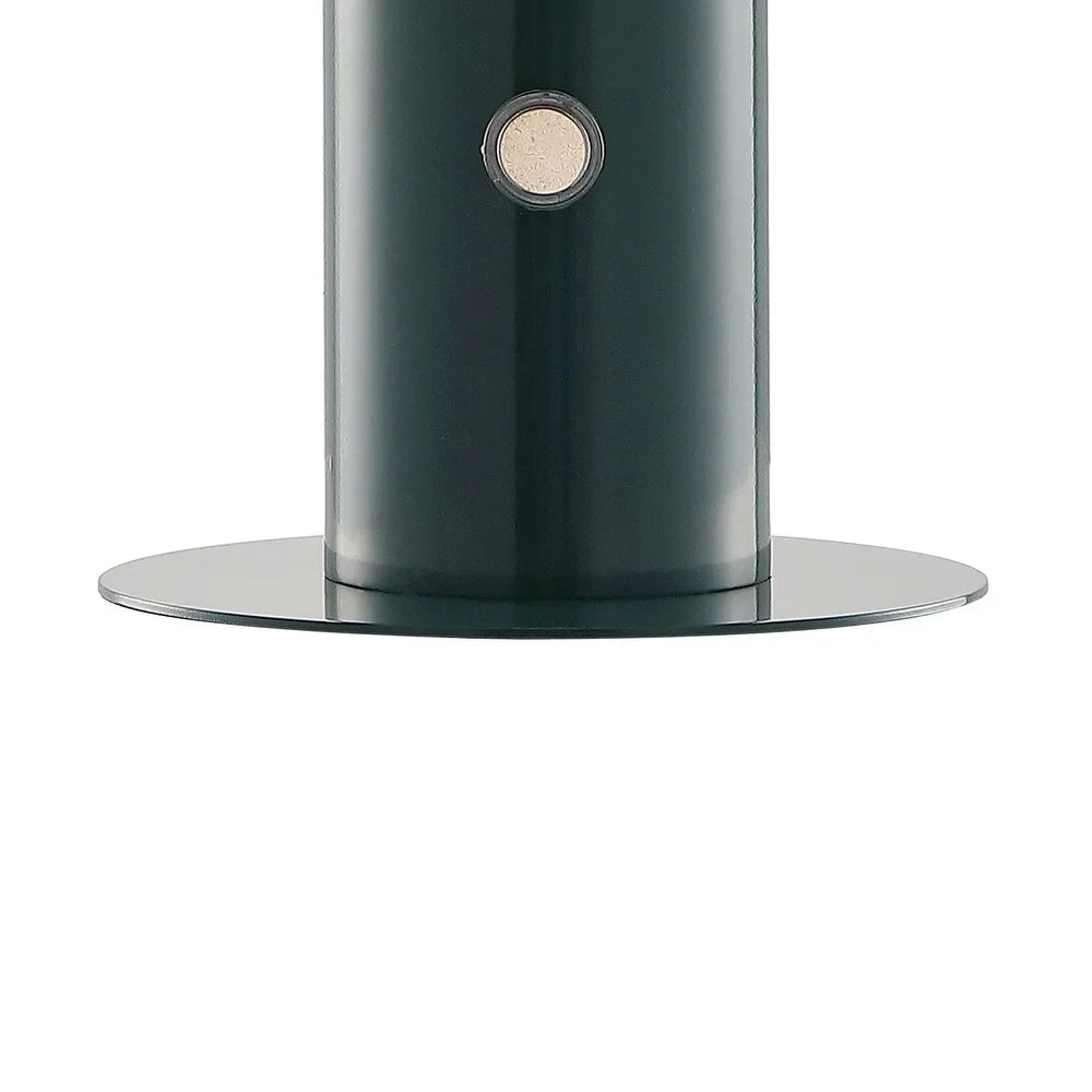 Boletus 11" Contemporary Bohemian Rechargeable/Cordless Iron Integrated LED Mushroom Table Lamp, by JONATHAN Y