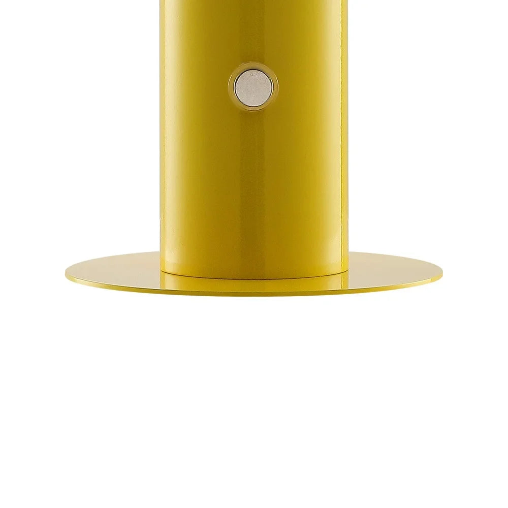 Boletus 11" Contemporary Bohemian Rechargeable/Cordless Iron Integrated LED Mushroom Table Lamp, by JONATHAN Y