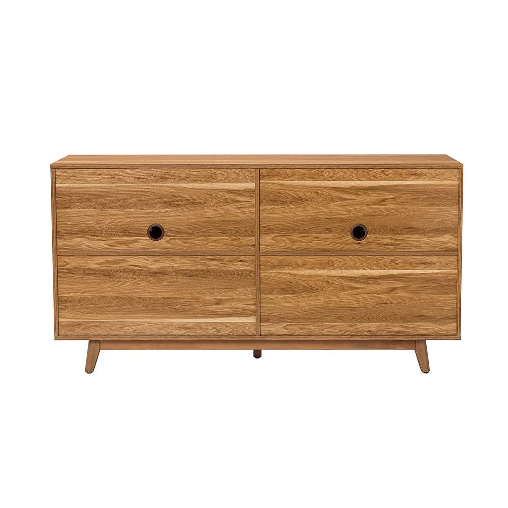 Byblis Classic Multifunctional Rattan up to 65" Storage TV Stand with 4-Door