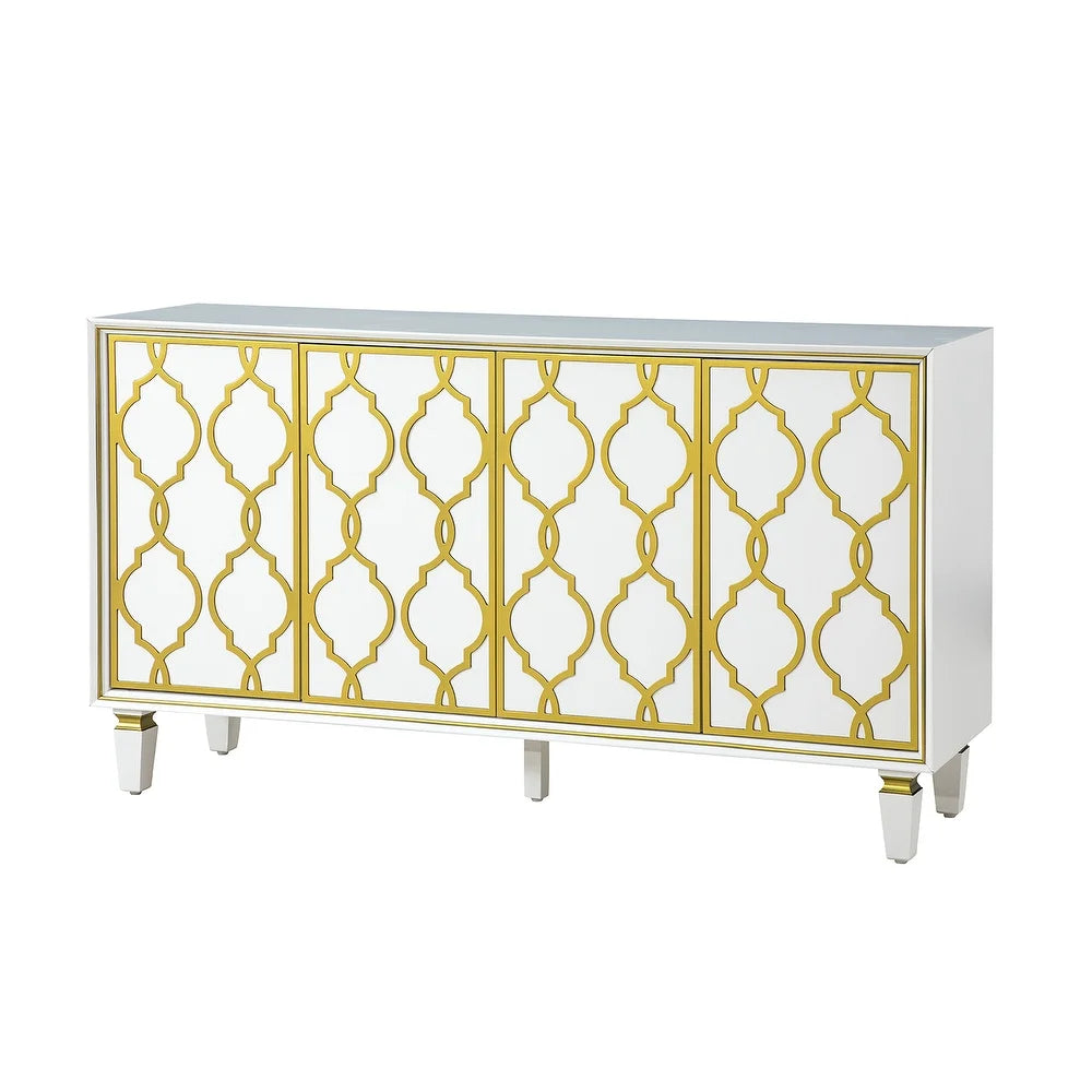 Caroline Two pieces Living Room Set with Wooden Legs