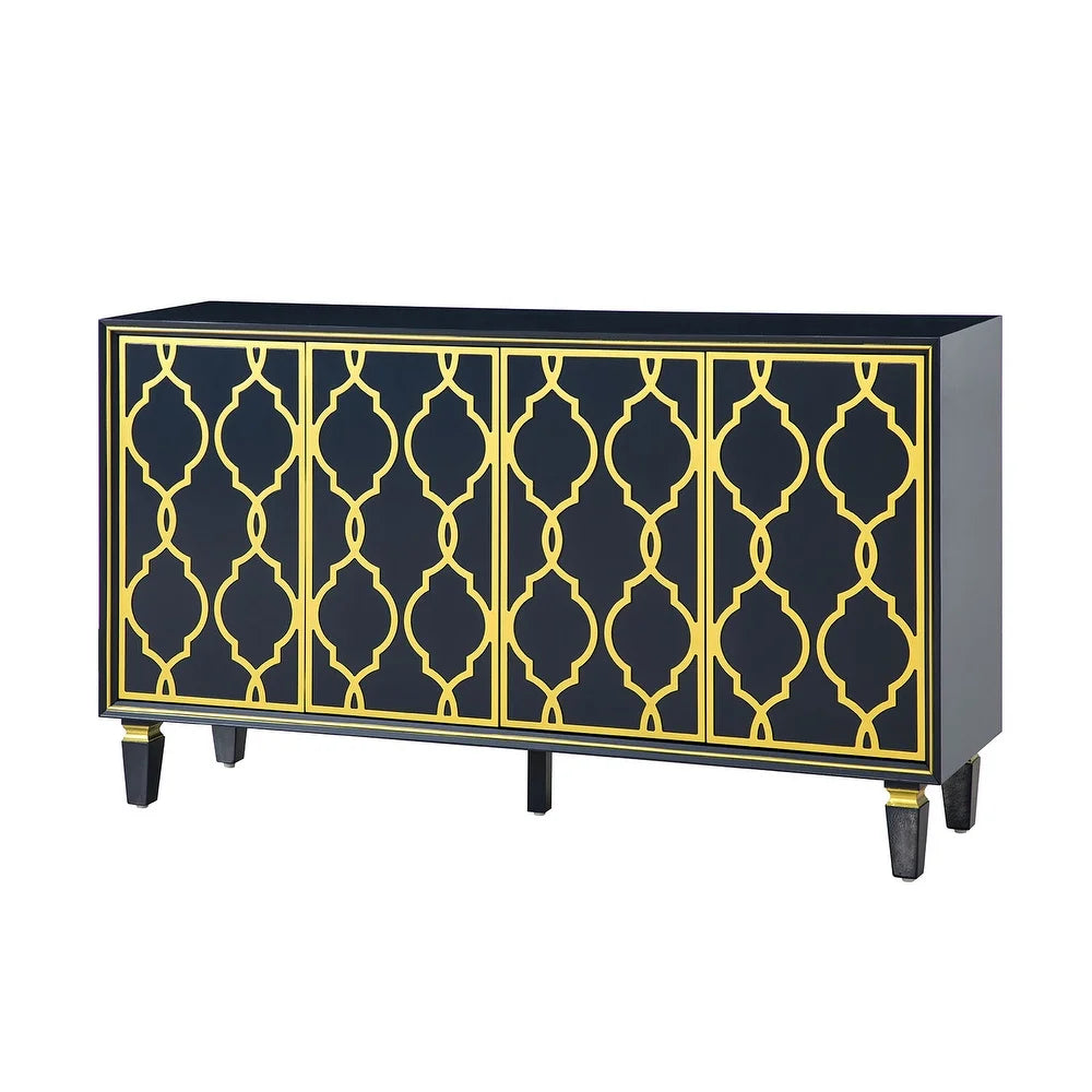 Caroline Two pieces Living Room Set with Wooden Legs