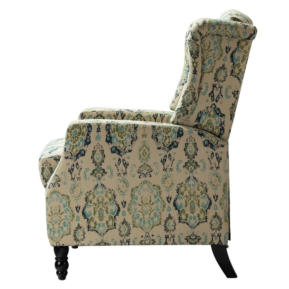 Damaris Living Room, Home Theater Seating with wingback