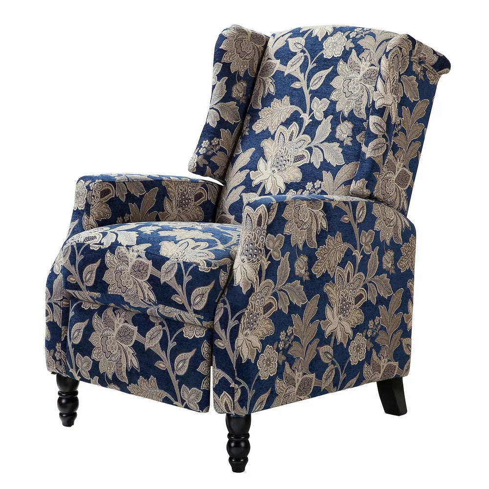 Damaris Living Room, Home Theater Seating with wingback