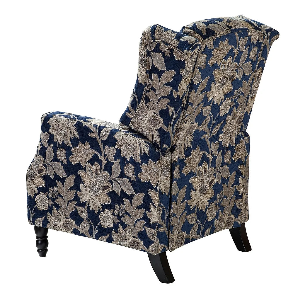 Damaris Living Room, Home Theater Seating with wingback