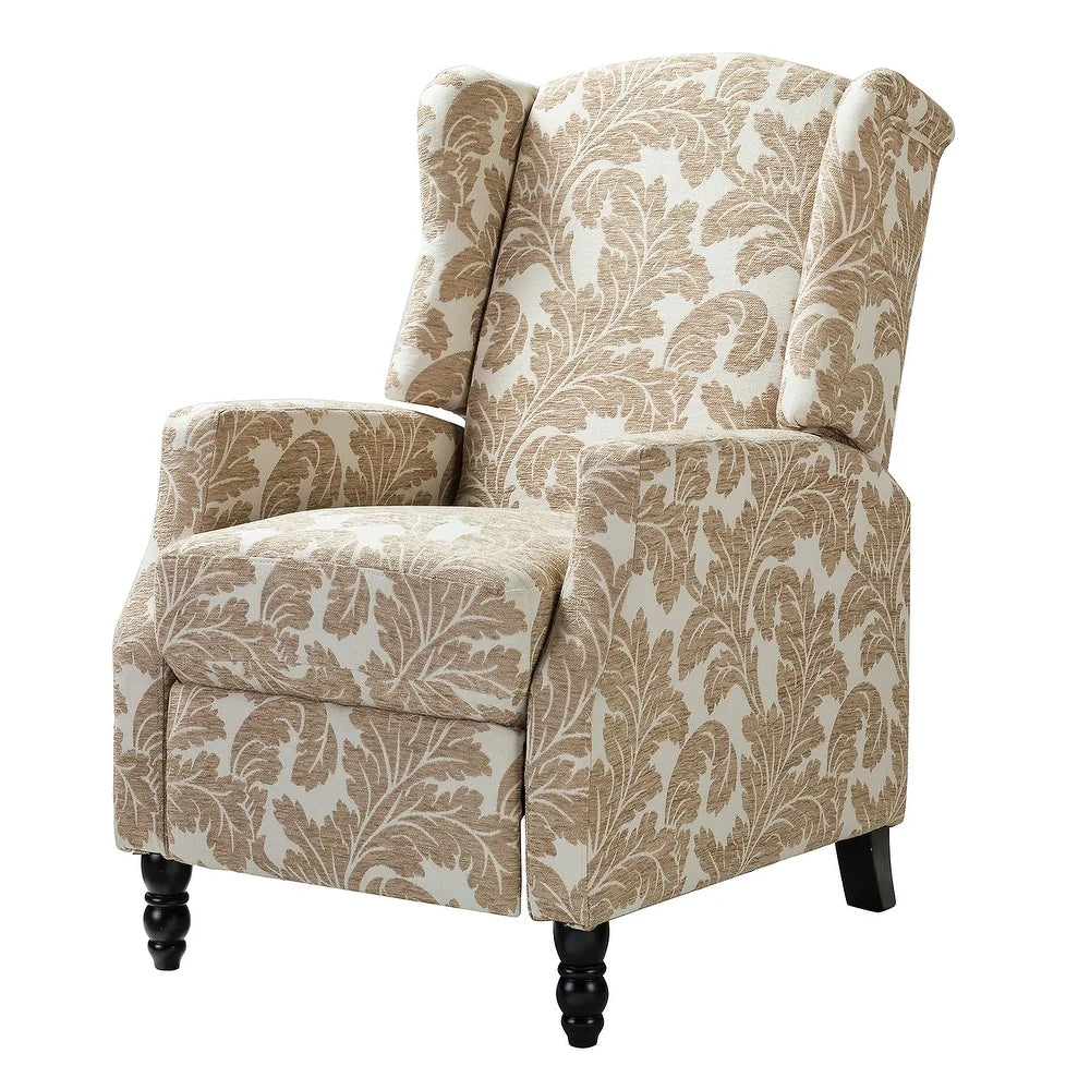 Damaris Living Room, Home Theater Seating with wingback