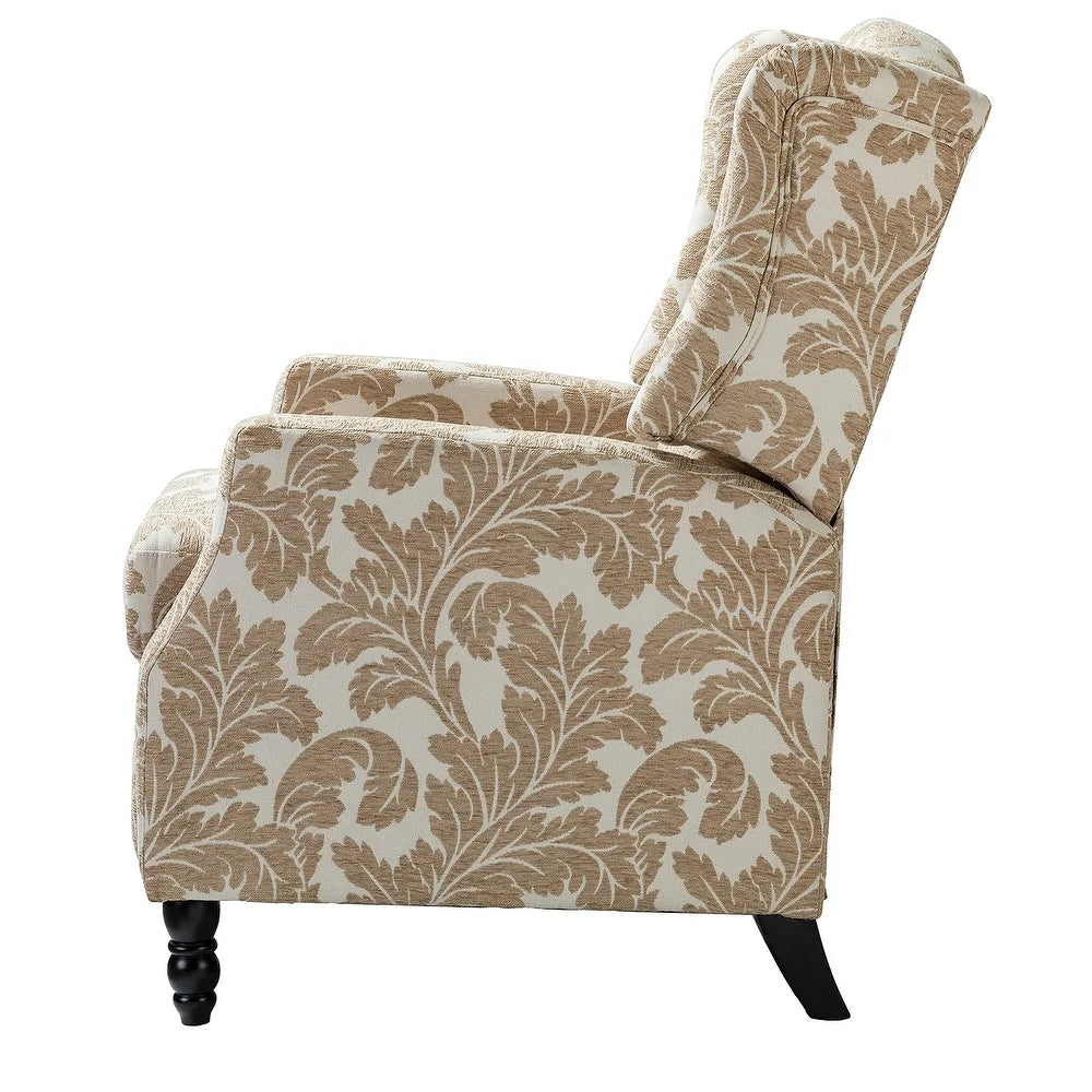 Damaris Living Room, Home Theater Seating with wingback