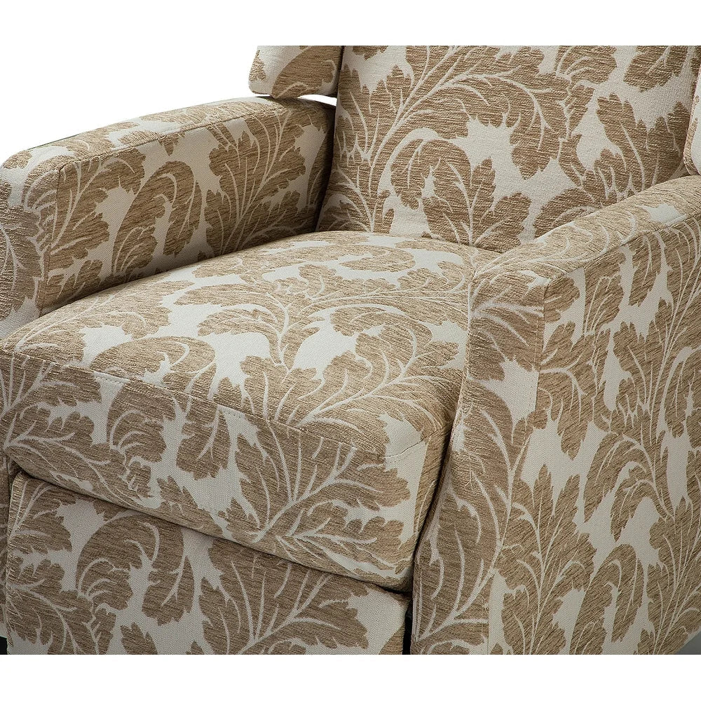 Damaris Living Room, Home Theater Seating with wingback