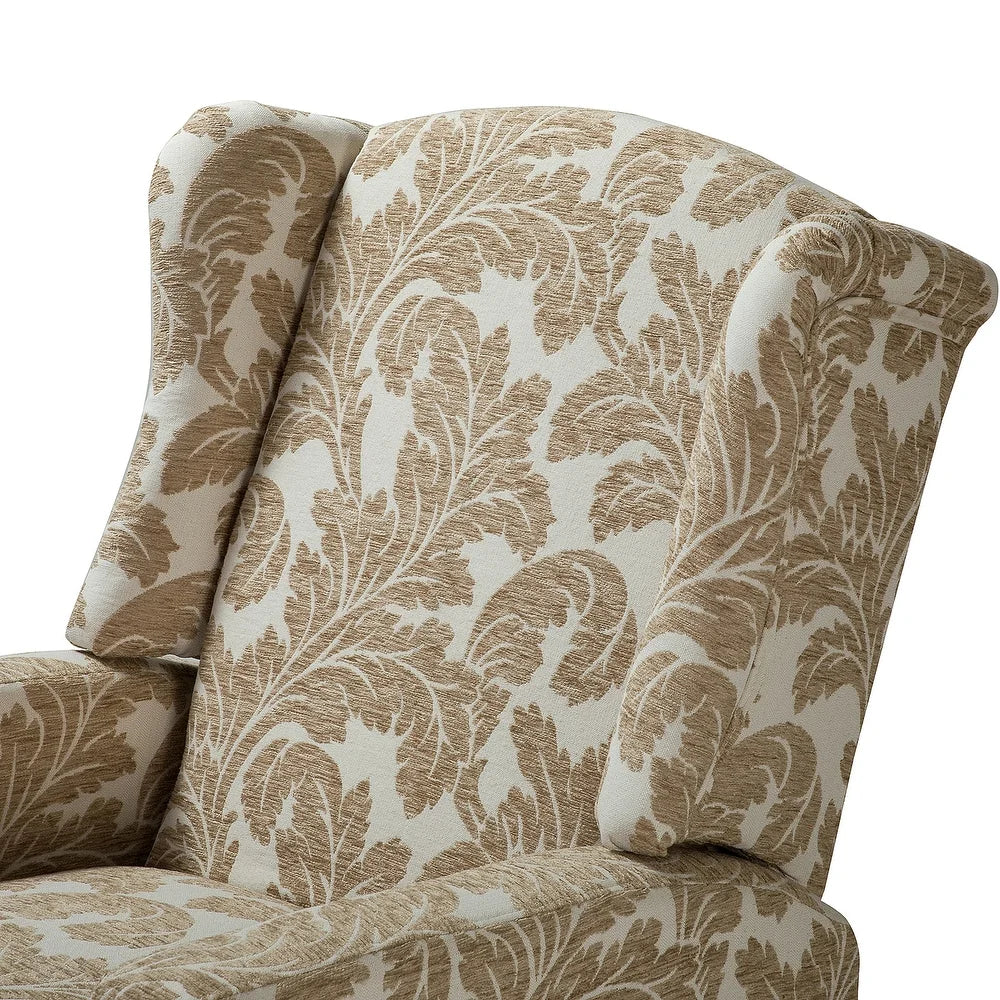 Damaris Living Room, Home Theater Seating with wingback