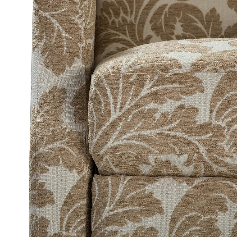 Damaris Living Room, Home Theater Seating with wingback