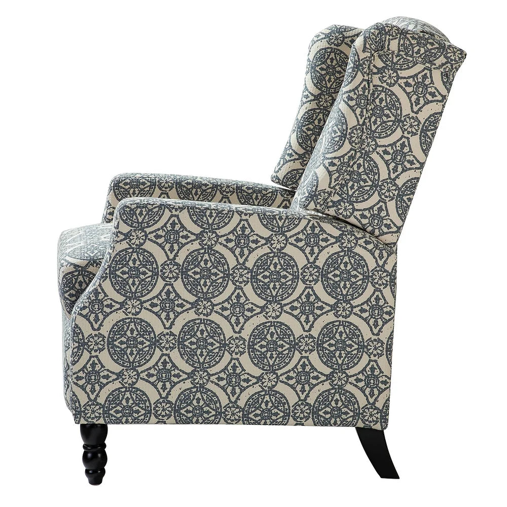Damaris Living Room, Home Theater Seating with wingback