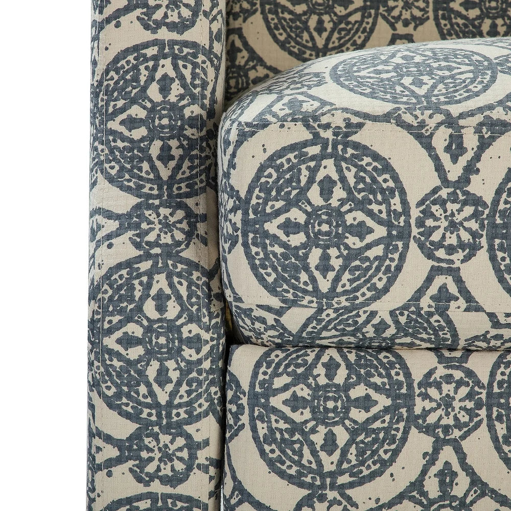 Damaris Living Room, Home Theater Seating with wingback