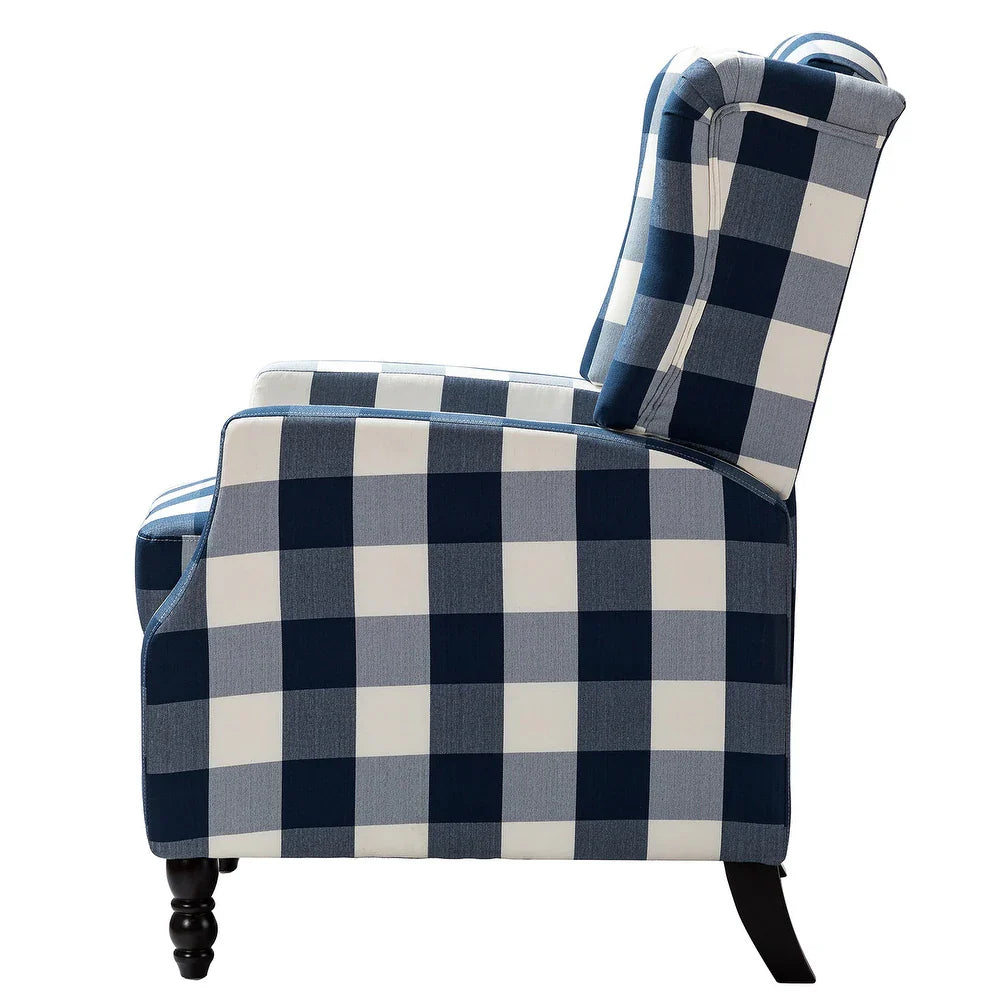 Damaris Living Room, Home Theater Seating with wingback