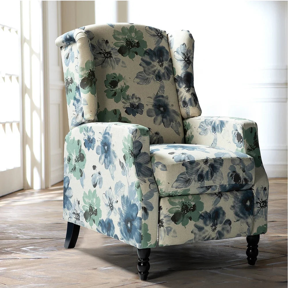 Damaris Living Room, Home Theater Seating with wingback