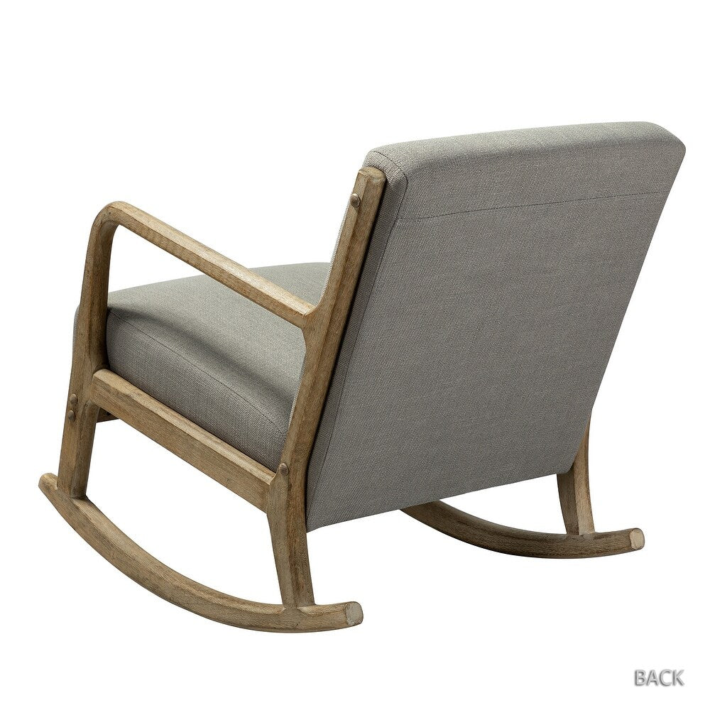 Carolo Rocking Chair with a Lumbar PillowSet of 2