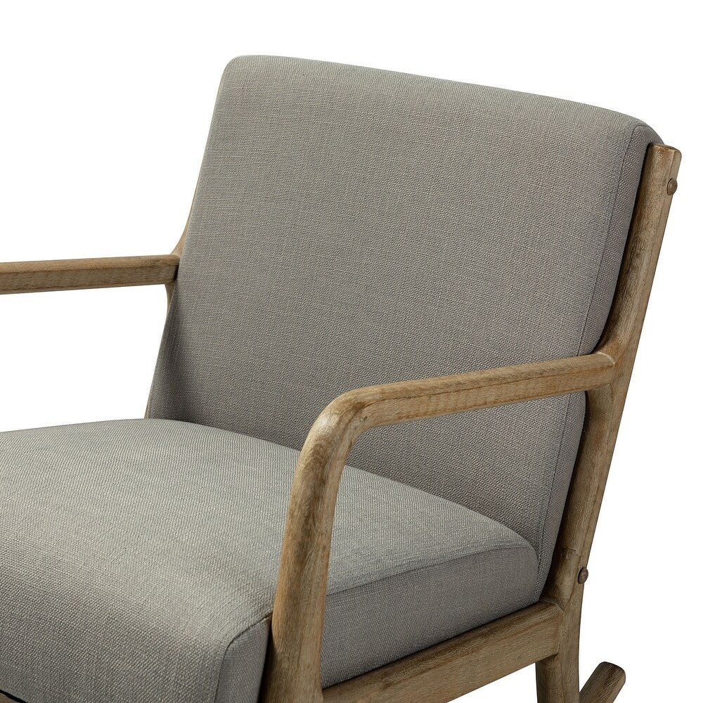 Carolo Rocking Chair with a Lumbar PillowSet of 2